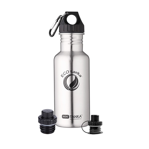 ECOtanka 0,6l miniTANKA – Edelstahl Trinkflasche für Kinder