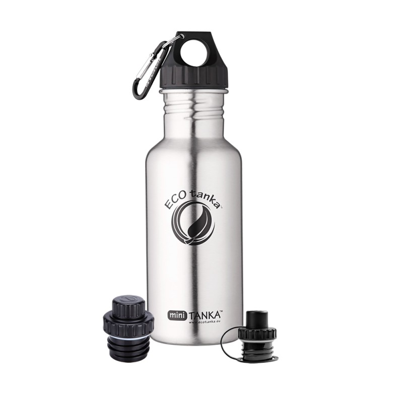 ECOtanka 0,6l miniTANKA – Edelstahl Trinkflasche für Kinder